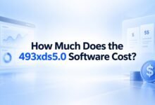 how much does the 493xds5.0 software cost featured image with modern software pricing theme